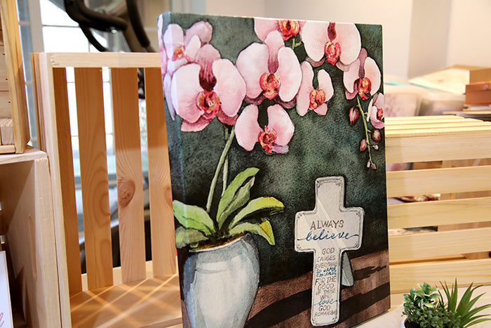 "Always Believe" Canvas Print (16" x 20")