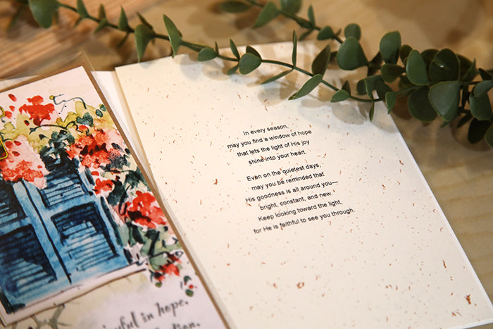 “Sparkle & Shine: Joyful Hope” Greeting Card