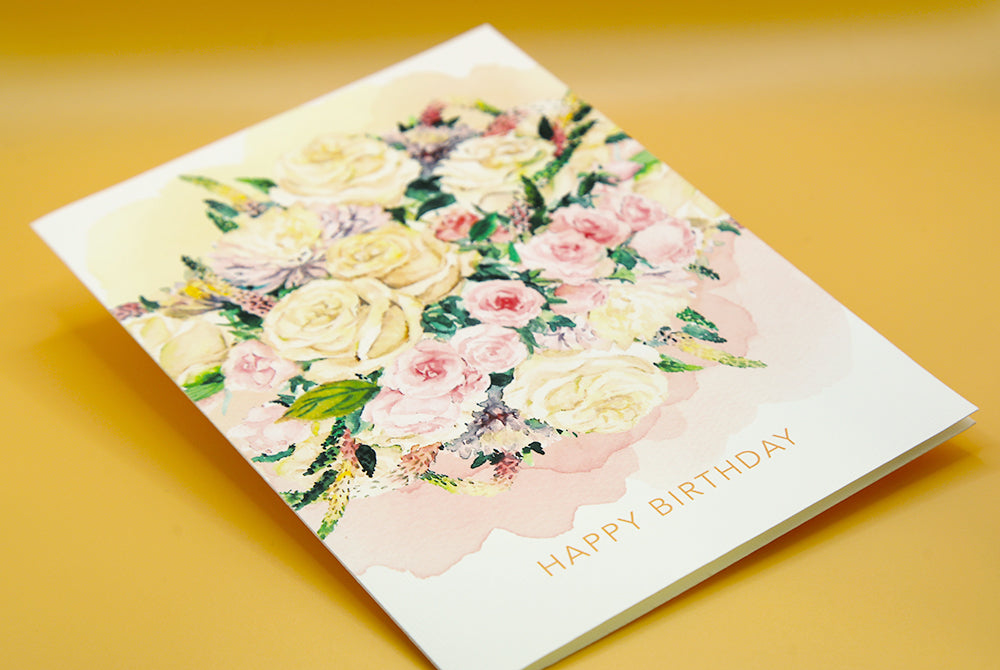 "Birthday Roses: A Bouquet of Joy"