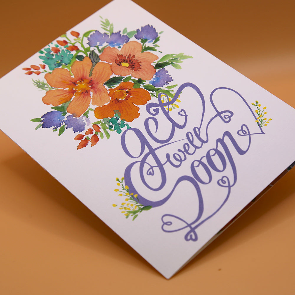 "Get Well Soon" Greeting Card
