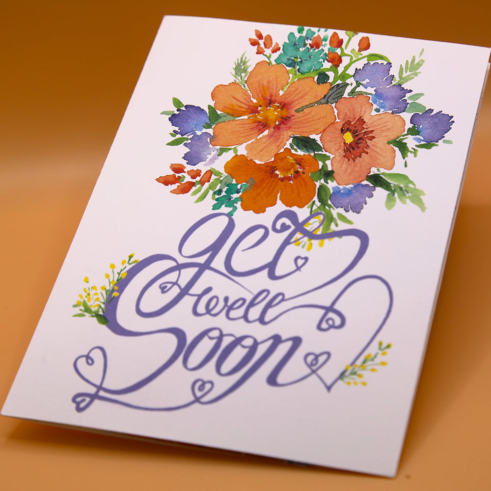 "Get Well Soon" Greeting Card
