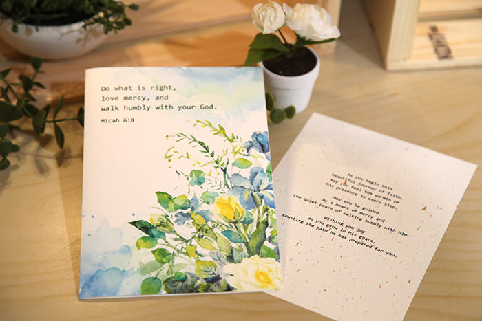 Walk Humbly: Micah 6:8 Greeting Card