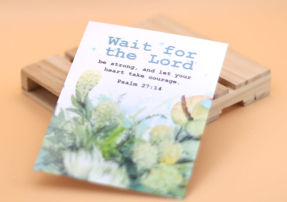 “Wait with Strength” Magnet