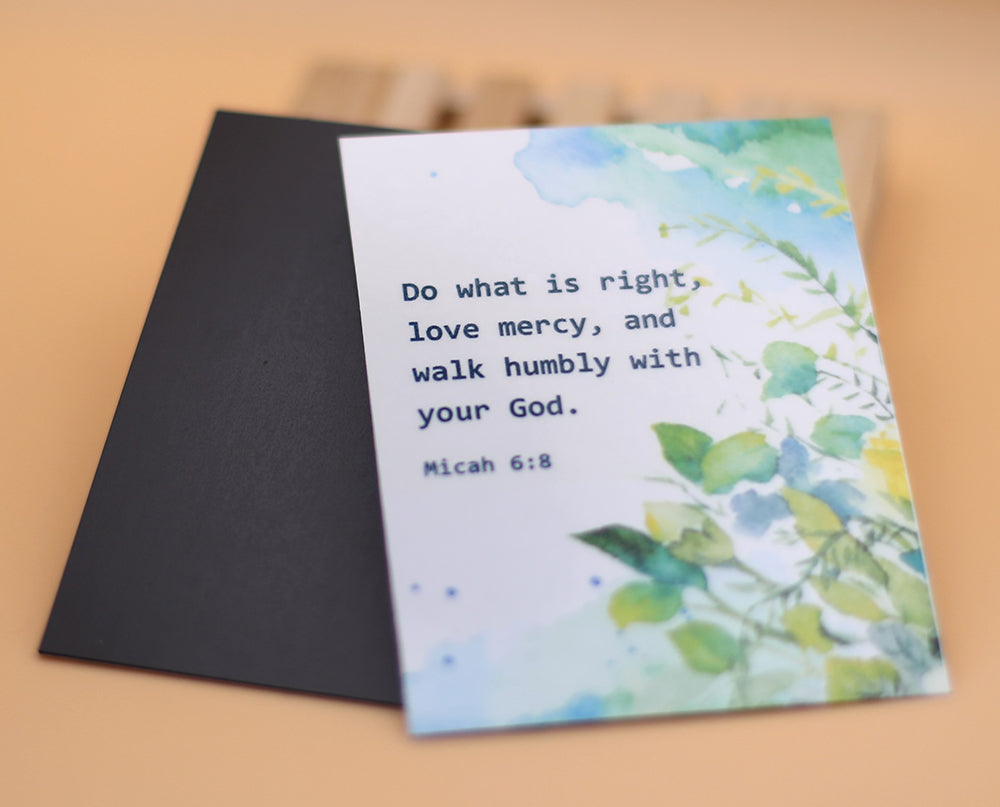 “Walk Humbly – Micah 6:8” Magnet