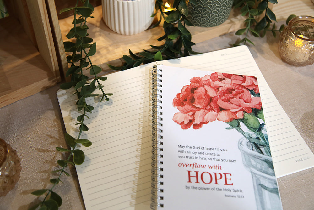 Overflow of Hope A5 Notebook