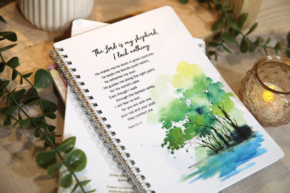 Psalm 23 A5 Notebook