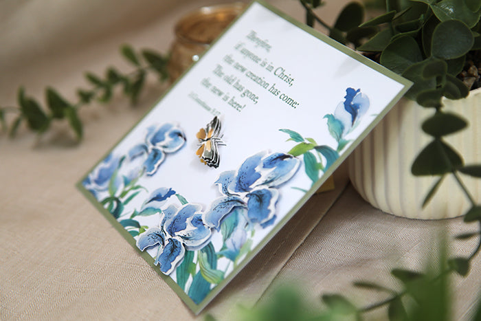 "New Life in Bloom” 3D Card