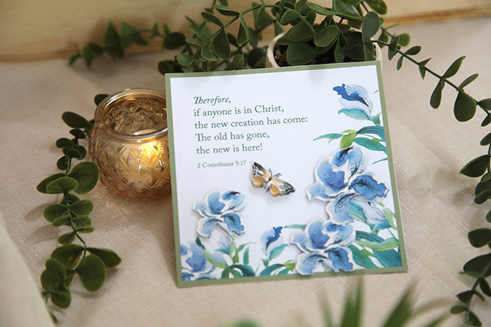 "New Life in Bloom” 3D Card
