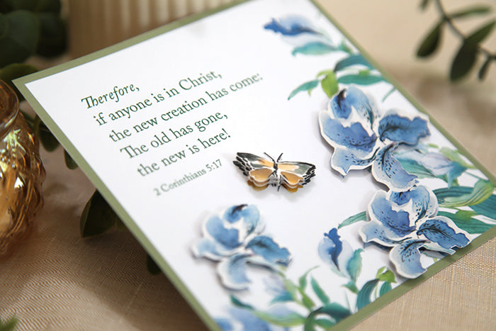 "New Life in Bloom” 3D Card