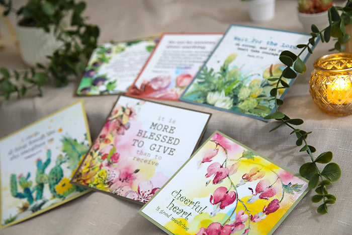 Faith in Bloom – Square Notecard Collection