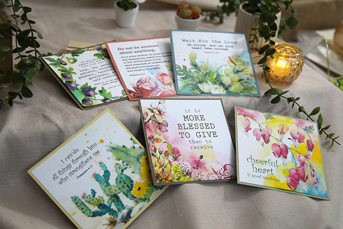 Faith in Bloom – Square Notecard Collection