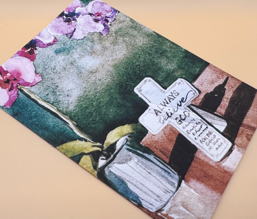 "Always Believe God" Greeting Card
