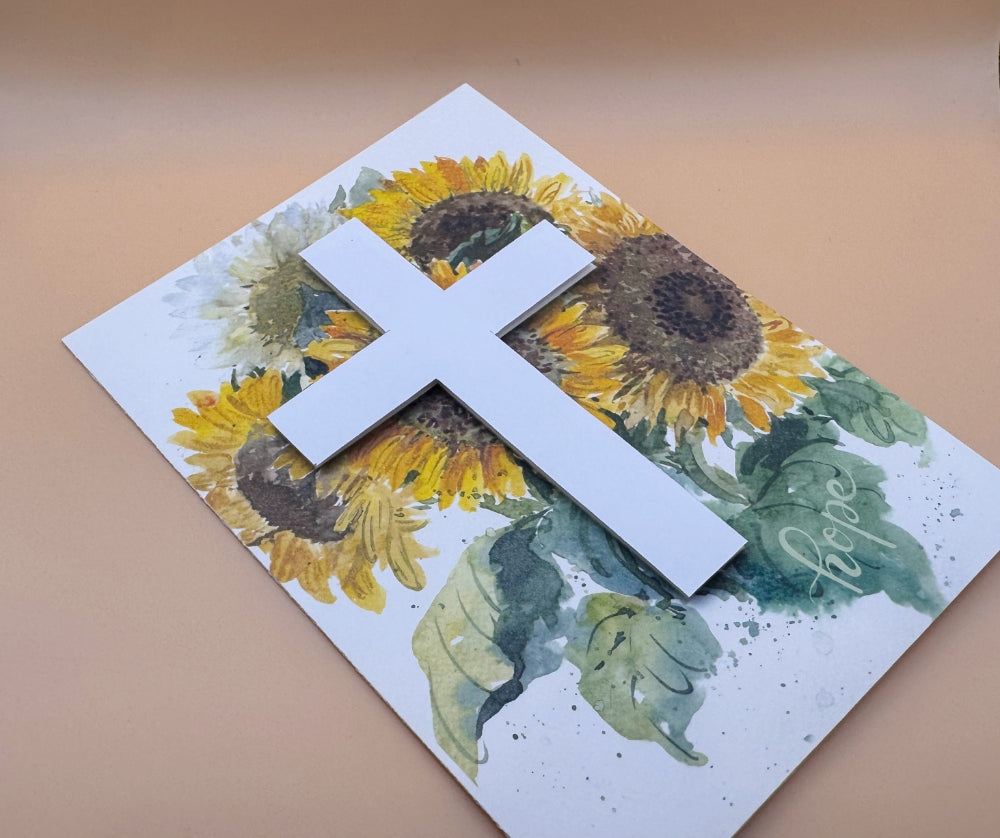 "Hope in the Cross" Greeting Card