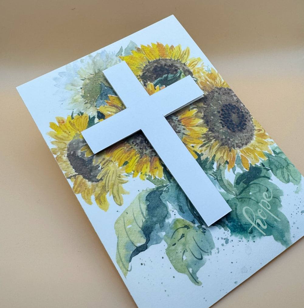 "Hope in the Cross" Greeting Card