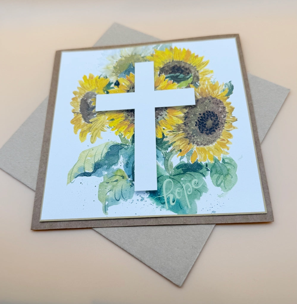 "Hope in the Cross" Note Card