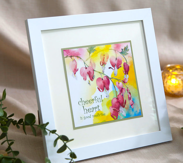 “Cheerful Heart Blooms” Note Card