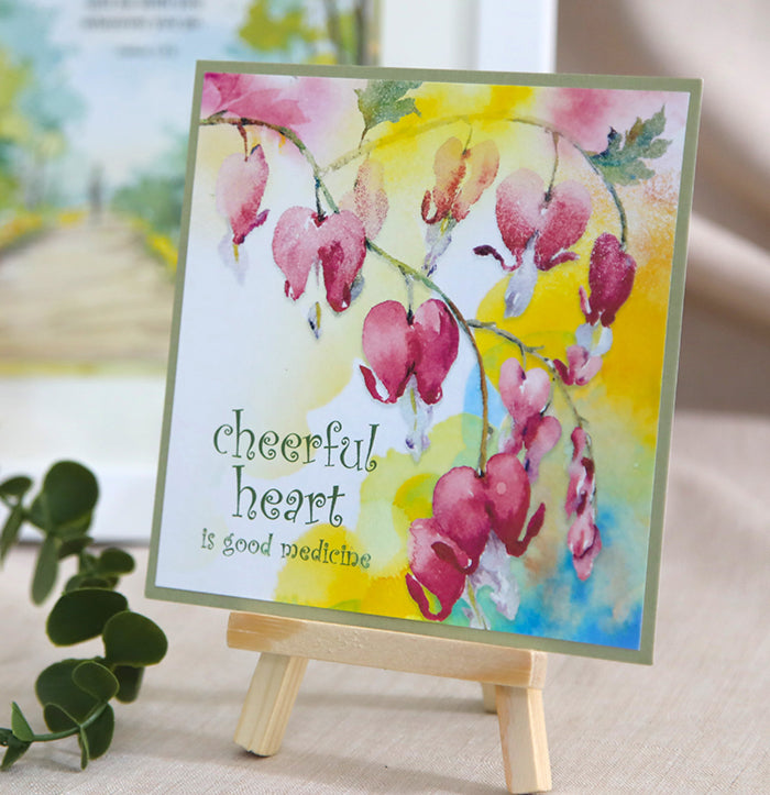 “Cheerful Heart Blooms” Note Card