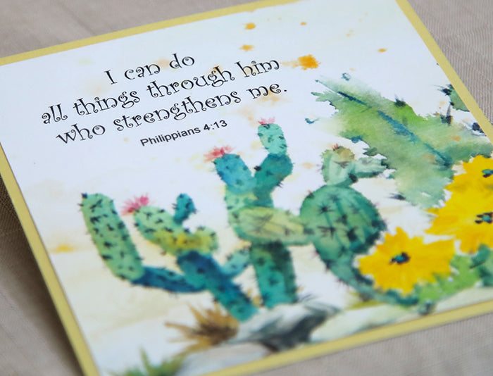 Blooming Resilience Note Card