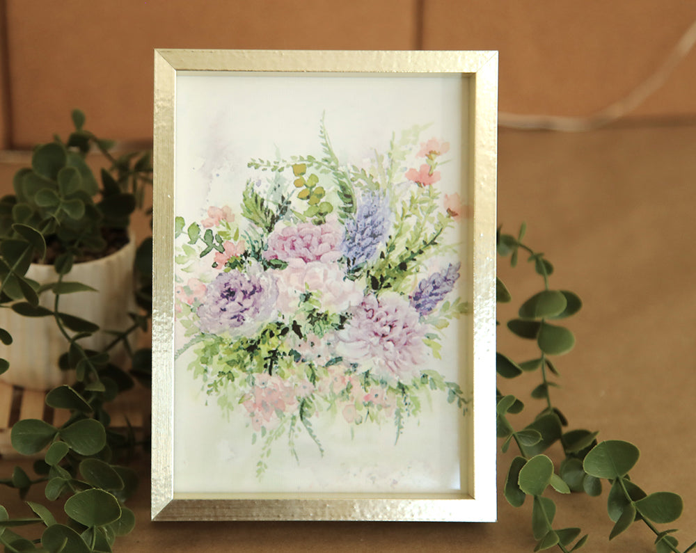 Lavender Chrysanthemum Art Print