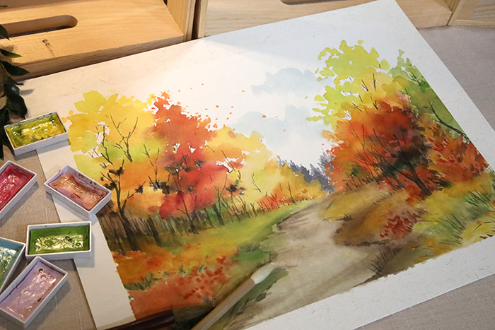 The Path of Life: Psalm 16:11 Watercolor Art Print