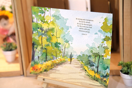 "Journey with God’s Presence" Art Print