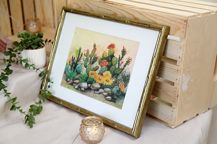 Desert Bloom Fine Art Print