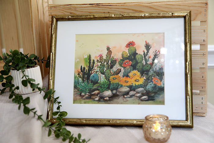 Desert Bloom Fine Art Print