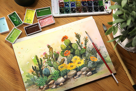 Desert Bloom Fine Art Print