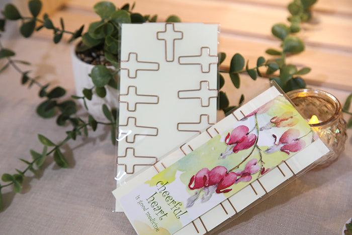 Faith Cross Paper Clips & Bookmark Set