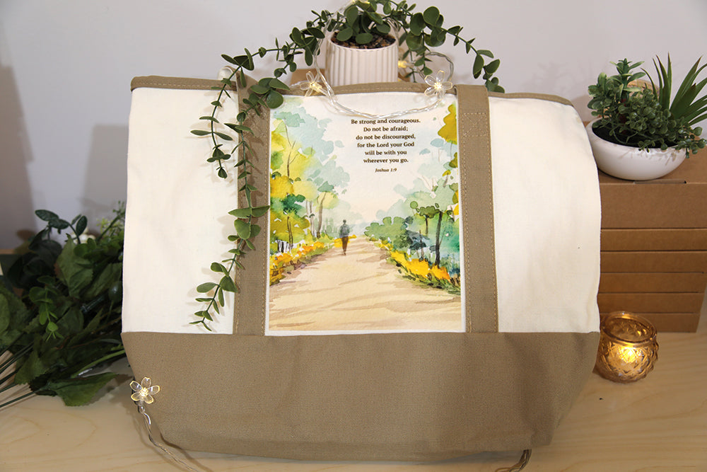 Journey with God’s Presence Tote Bag
