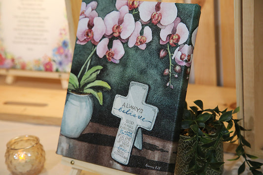 "Always Believe" Canvas Print
