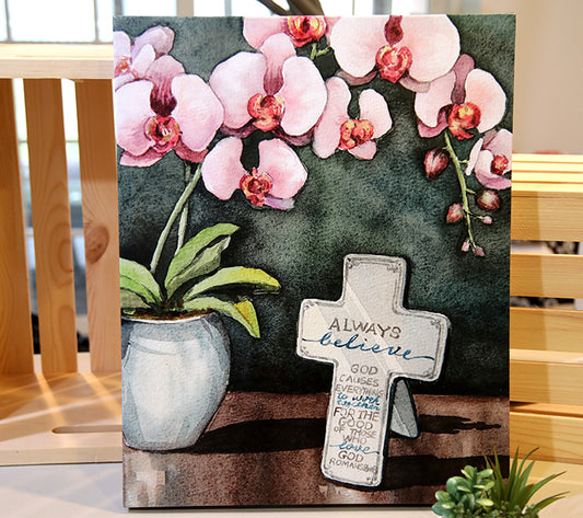 "Always Believe" Canvas Print (16" x 20")