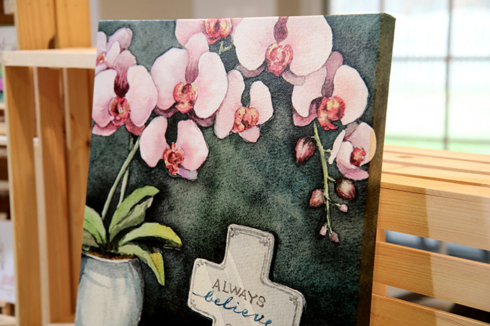 "Always Believe" Canvas Print (16" x 20")