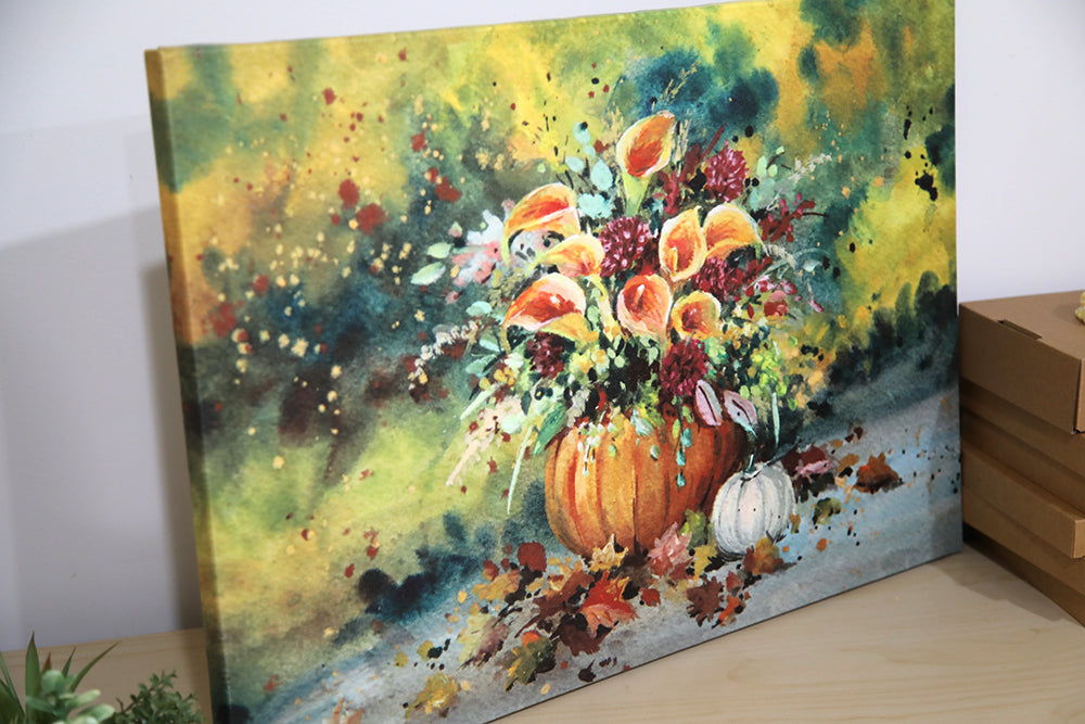 Hope & Harvest: Calla Lily Canvas Print