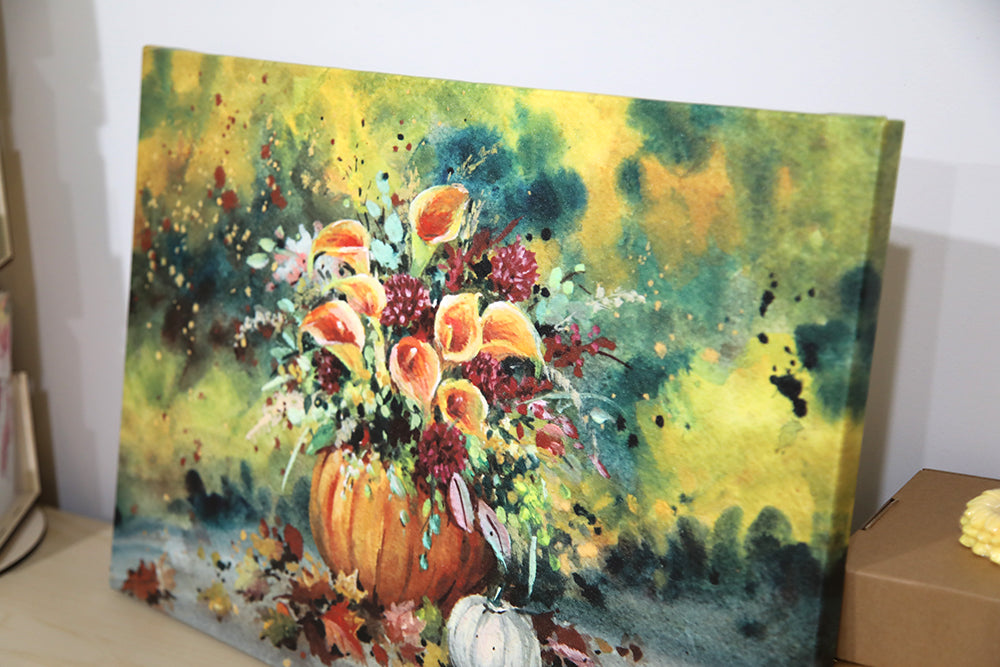 Hope & Harvest: Calla Lily Canvas Print