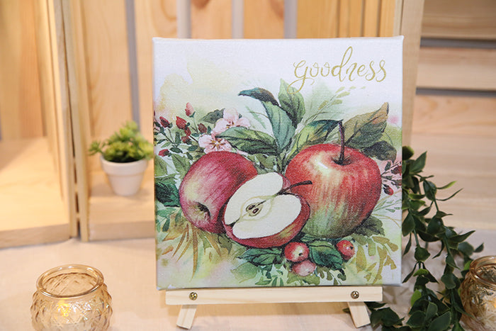 Goodness (Apple) in Bloom: 8x8 Canvas Print