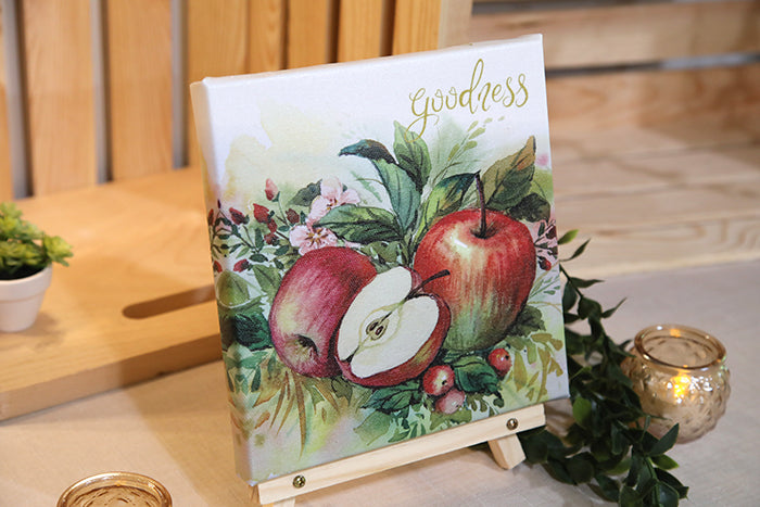 Goodness (Apple) in Bloom: 8x8 Canvas Print