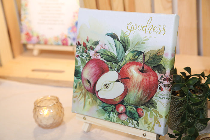 Goodness (Apple) in Bloom: 8x8 Canvas Print