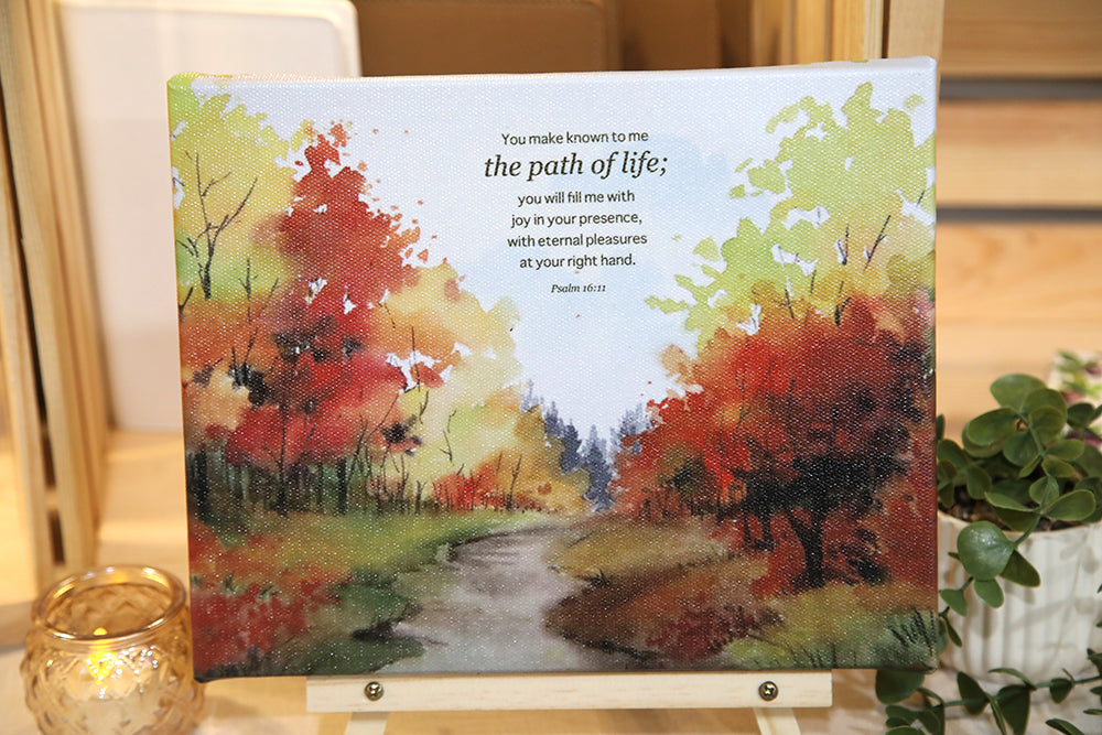 The Path of Life Canvas Print