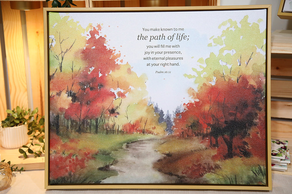 The Path of Life Canvas Print