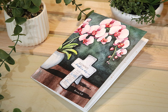 "Always Believe God" Greeting Card