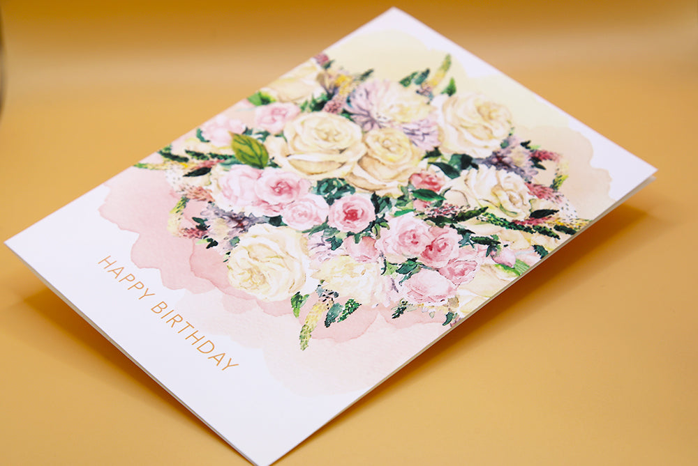 "Birthday Roses: A Bouquet of Joy"