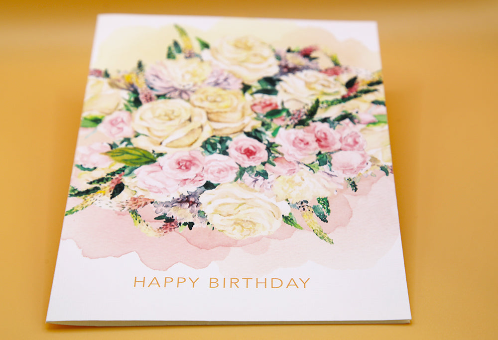 "Birthday Roses: A Bouquet of Joy"