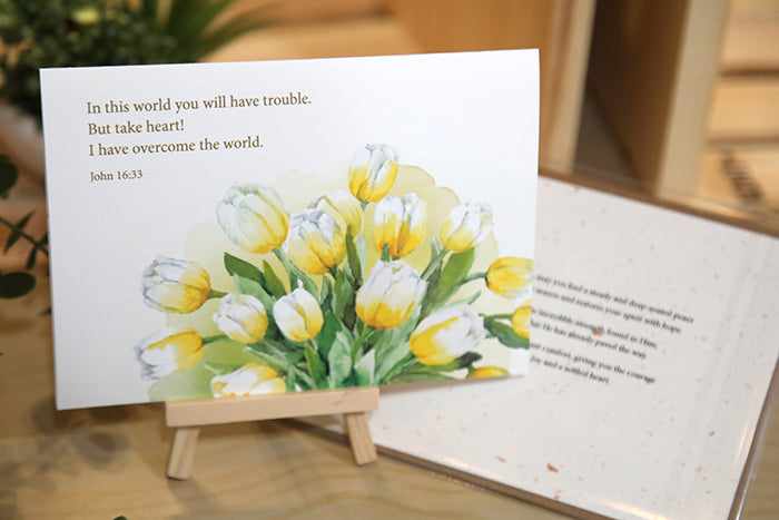 Peace in Him: John 16:33 Greeting Card