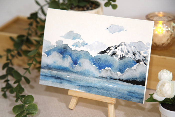 Zen Landscape Watercolor Card Set (5-Pack)