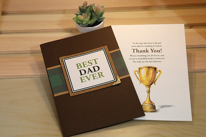 Best Dad Ever: A Legacy of Love Card