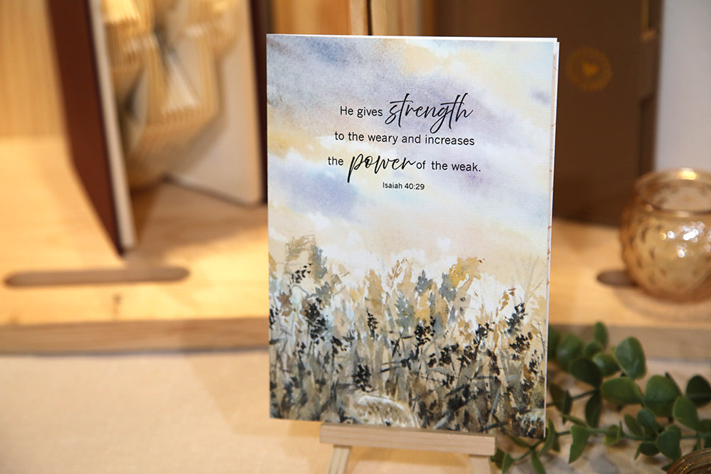 Renewed Strength Scripture Card