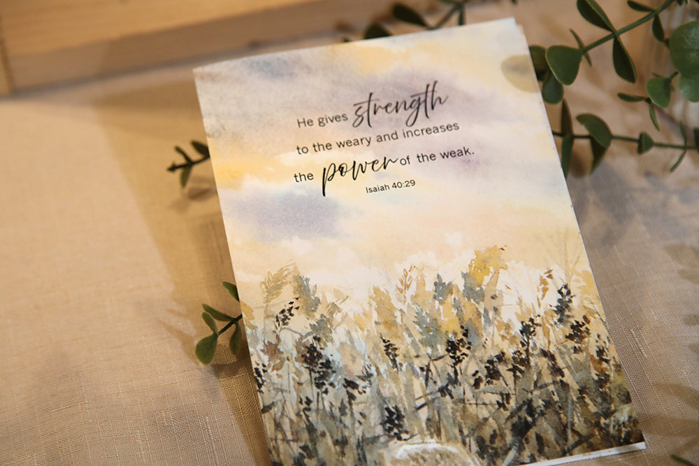 Renewed Strength Scripture Card
