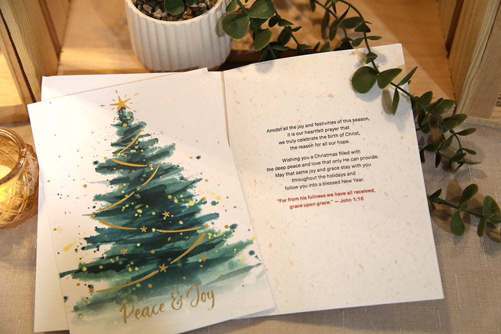 Peace & Joy Christmas Card