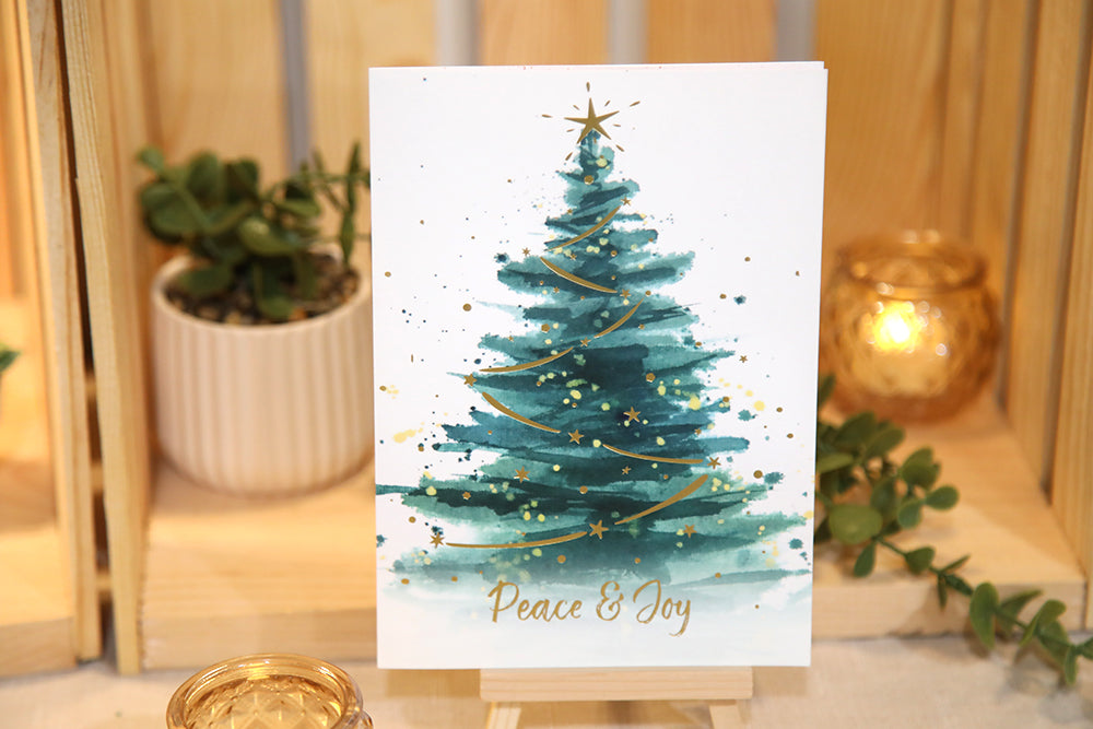 Peace & Joy Christmas Card
